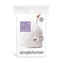 Sacchetti della spazzatura con chiusura 20 pz 20 l D - simplehuman