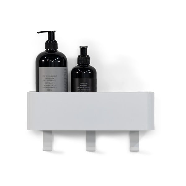 Mensola da bagno in acciaio a parete bianca Multi - Spinder Design
