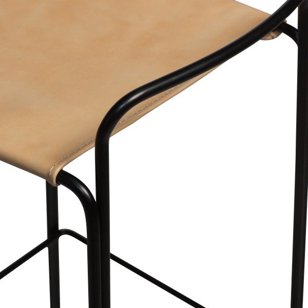Sedia da bar marrone (altezza della seduta 77 cm) Paz – DAN-FORM Denmark-image-2