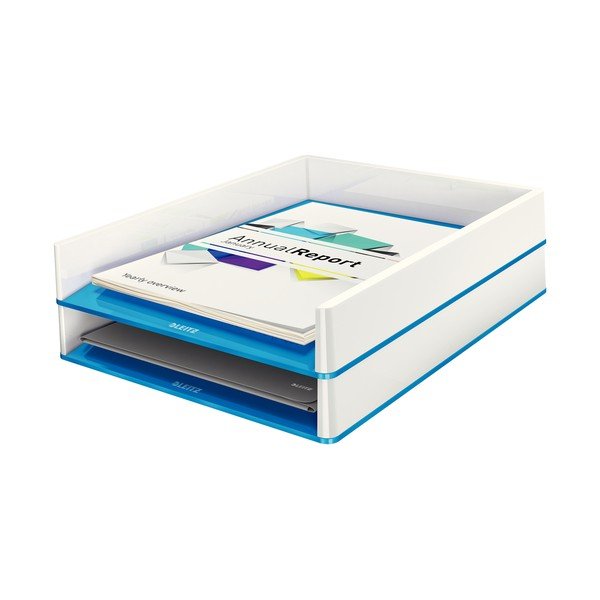 Portadocumenti bianco e blu WOW - Leitz-image-2