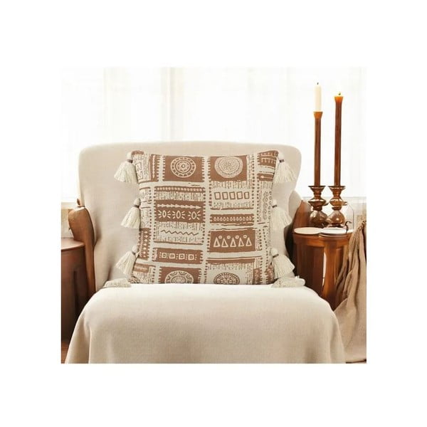 Federa decorativa in misto cotone 45x45 cm – Mila Home-image-4