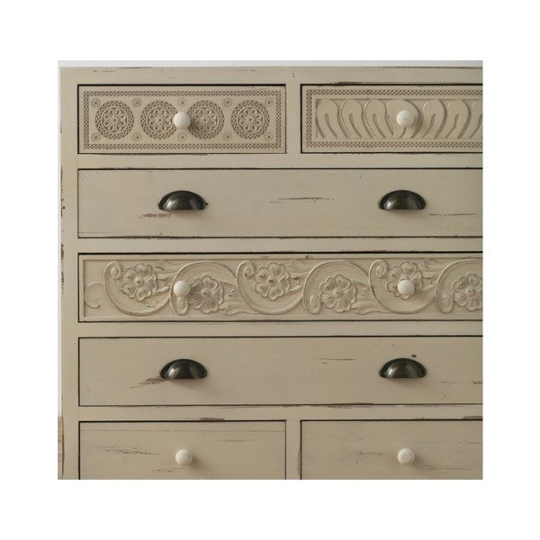 Cassettiera in legno con 7 cassetti Lorelai - Geese-image-1