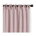 Tenda parzialmente oscurante rosa polveroso 140x250 cm Carli Tie – Restilo
