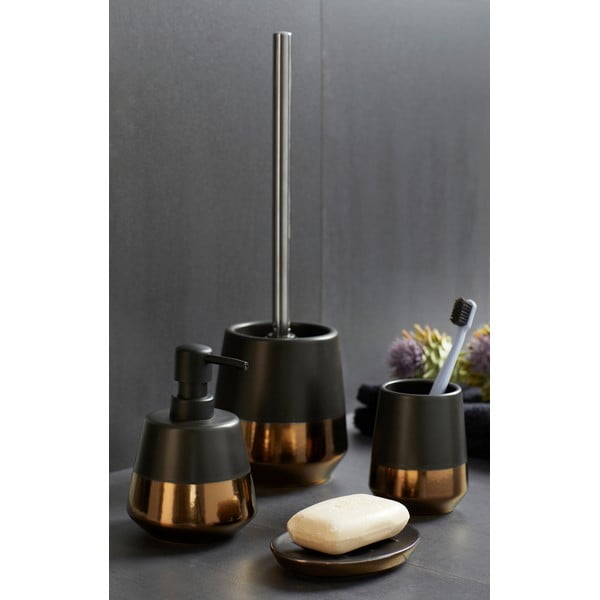 Tazza nera per spazzolini da denti Brandol - Wenko-image-1