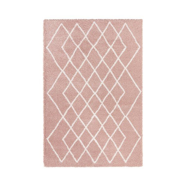 Tappeto rosa Bron, 200 x 290 cm Passion - Elle Decoration