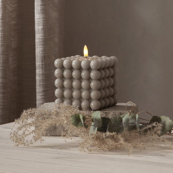 Candela a LED (altezza 12,5 cm) Flamme Dot - Star Trading-image-1