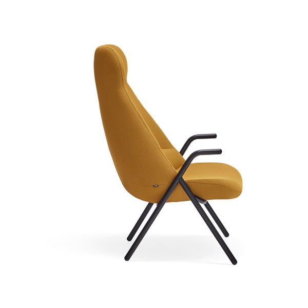 Poltrona gialla , altezza 114 cm Dins - Teulat-image-3