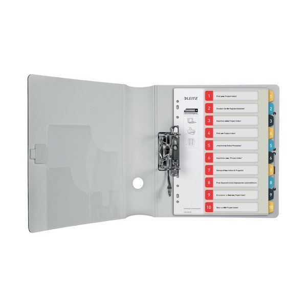 Set di 5 indici numerici con 10 etichette , A4 Cosy - Leitz-image-2