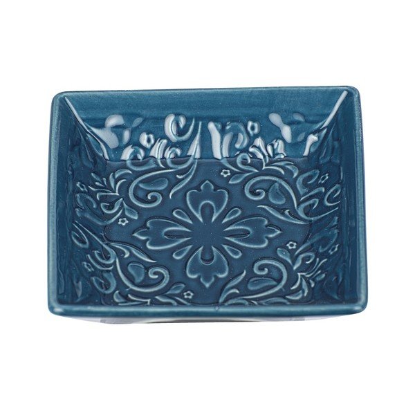 Tappeto per sapone in ceramica blu scuro Cordoba - Wenko-image-3
