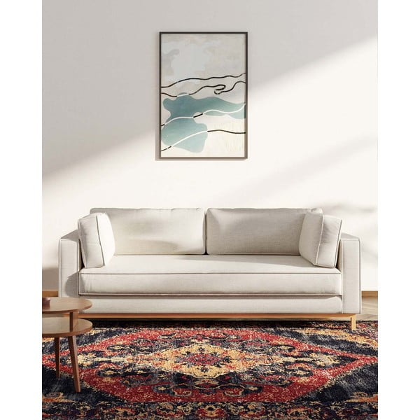 Divano crema 222 cm Celerio - Ame Yens-image-1