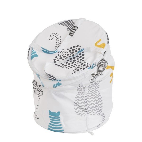 Cesto per la biancheria in stoffa Cats - Casa Selección-image-2