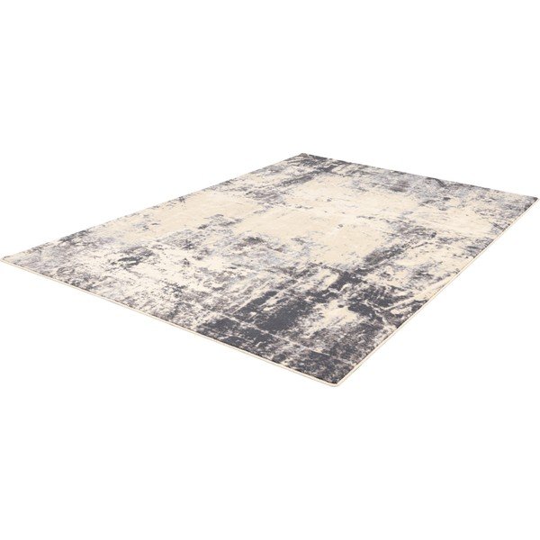 Tappeto in lana beige 160x240 cm Concrete - Agnella-image-4