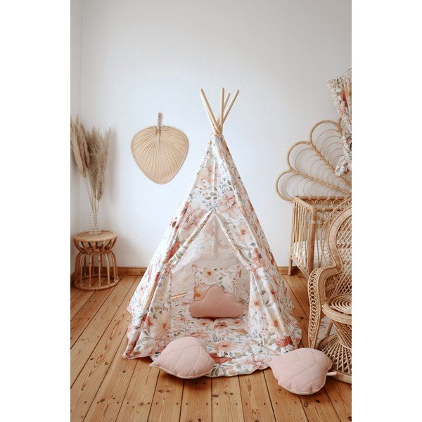 Tenda teepee per bambini Flower Power - Moi Mili-image-1