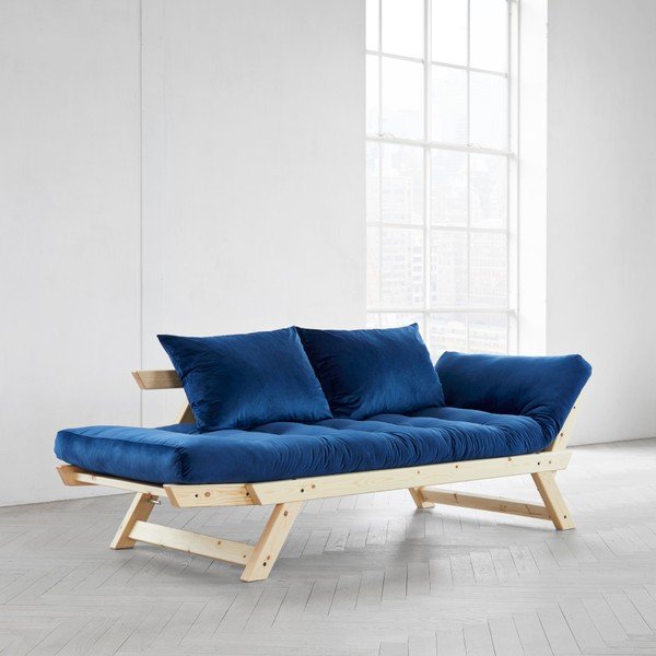 Variabilní pohovka Karup Bebop Natural/Velvet Navy-image-3