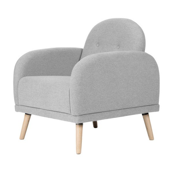 Poltrona grigio chiaro Bangkok - sømcasa