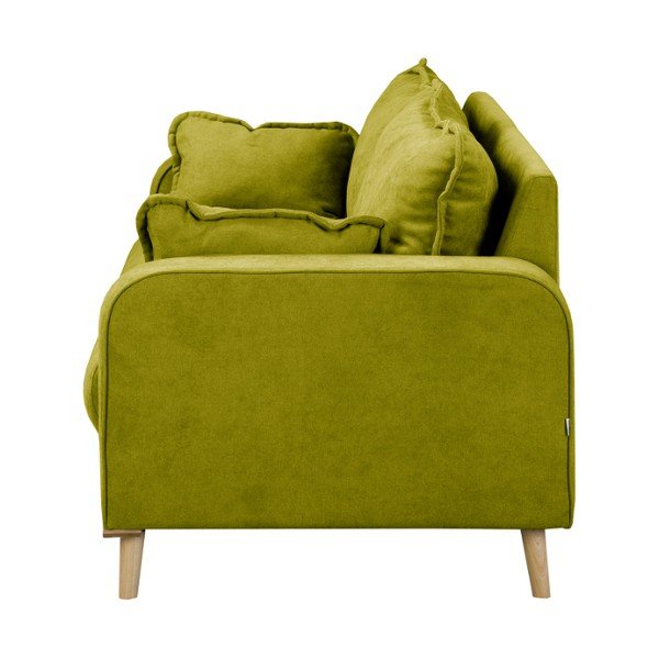 Divano verde 193 cm Beata - Ropez-image-3
