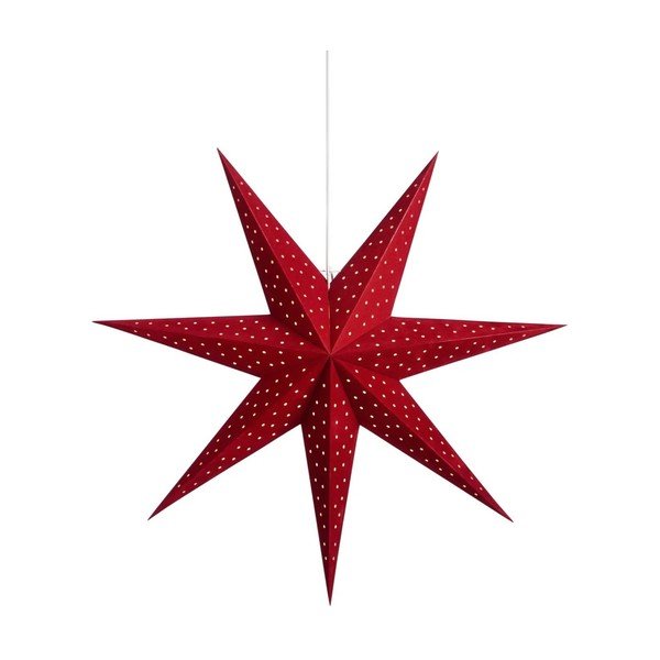 Decorazione luminosa natalizia rossa da appendere Clara - Markslöjd