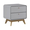 Comodino grigio Cassie - Støraa