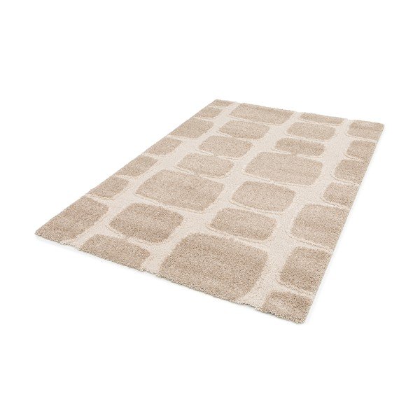 Tappeto beige/color crema 120x170 cm Ember – Universal-image-3