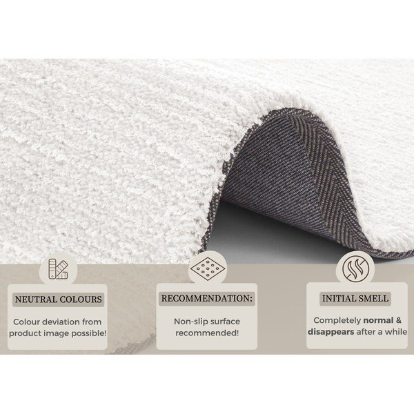 Runner crema , 80 x 250 cm Supersoft - Mint Rugs-image-3