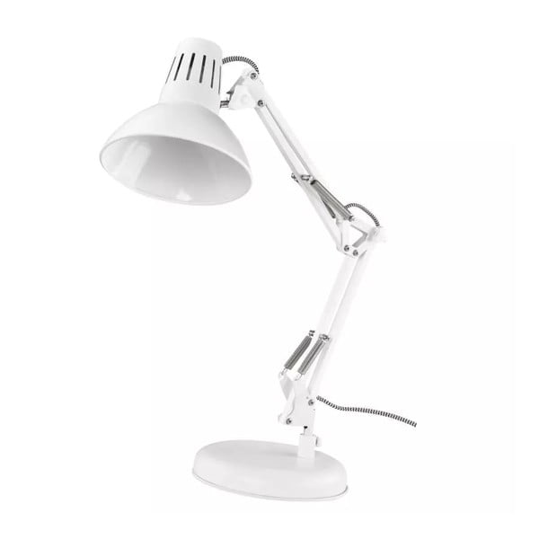 Lampada da tavolo bianca (altezza 46 cm) Dustin - EMOS