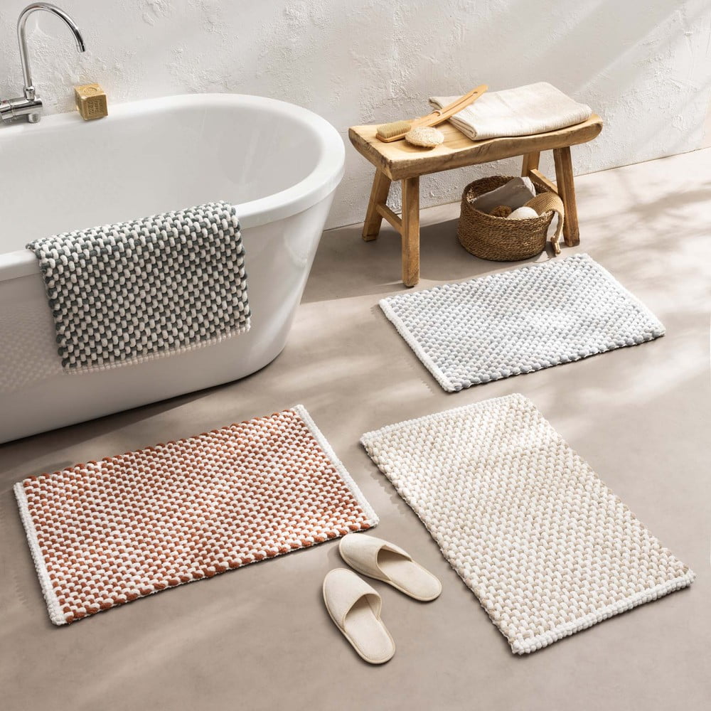 DOUCEUR D'INTERIEUR Tappetino Da Bagno In Microfibra | 45x75 Cm | Multicolore Stampa Casa | Lavabile 30°