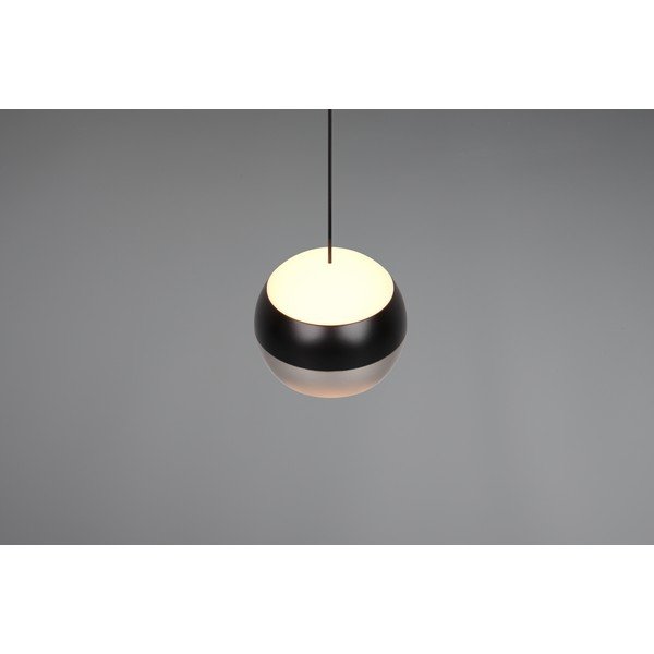Lampadario LED nero e argentato ø 15,5 cm Orbit – Trio Select-image-1