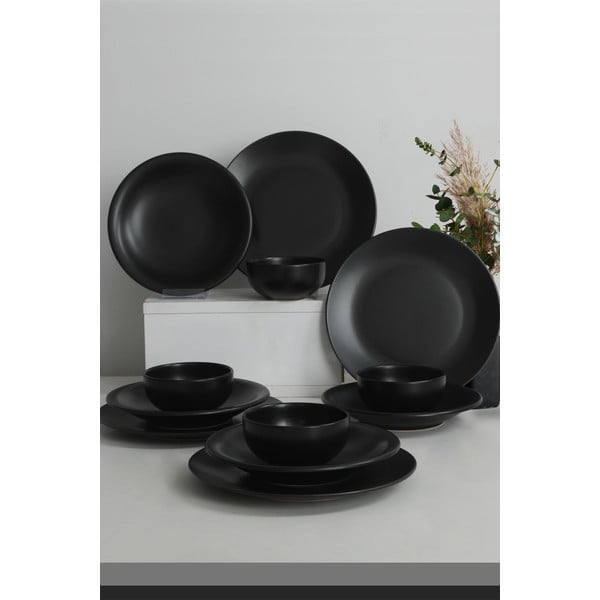 Set da pranzo in pietra 12 pz – Hermia-image-1