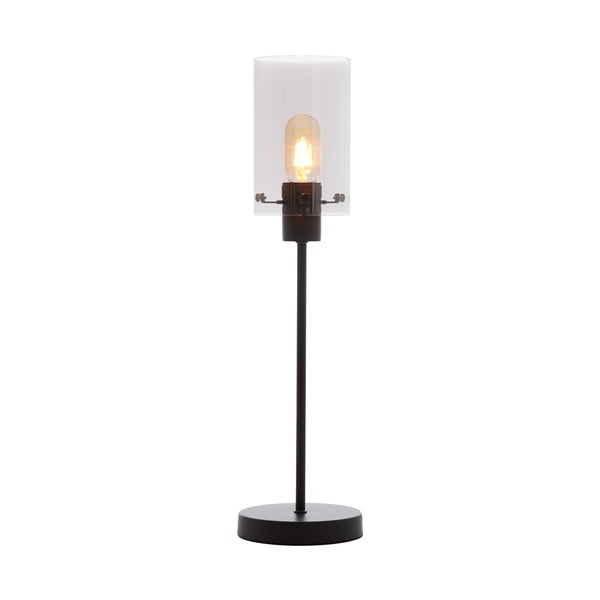 Lampada da tavolo nera (altezza 56,5 cm) Vancouver - Light & Living