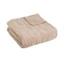 Coperta marrone chiaro in micropile 130x160 cm Mid Century – Casa Selección