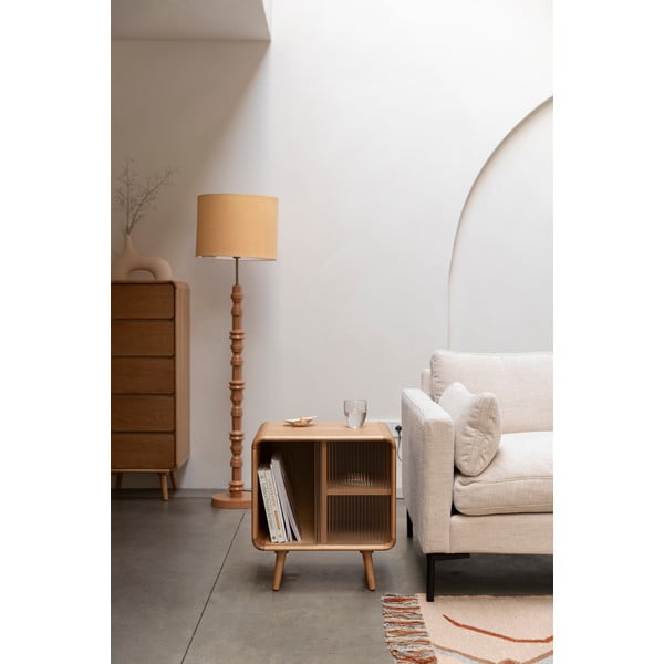 Tavolino in legno massiccio 40x50 cm Rise – Zuiver-image-2