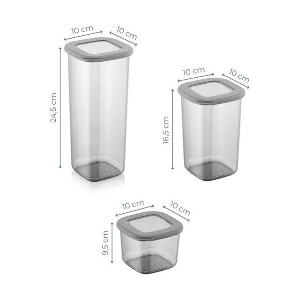 Dózy v sadě 9 ks na sypké potraviny Fresco – Hermia-image-3