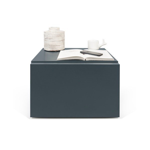 Comodino Float grigio scuro - TemaHome-image-2