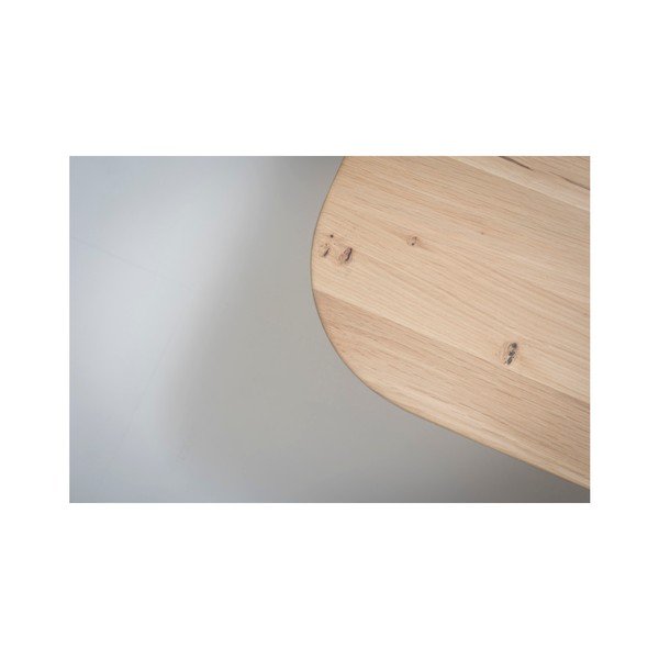 Tavolo da pranzo in legno massiccio di quercia , 200 x 90 cm Stafa - Gazzda-image-4