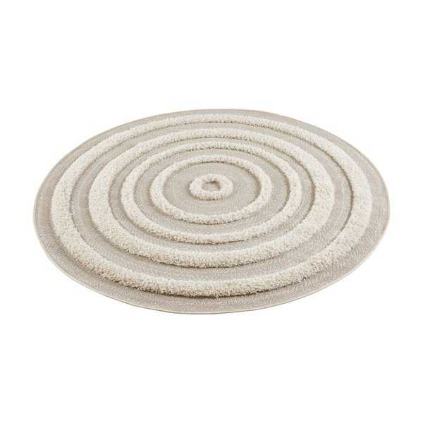 Tappeto crema Circle, ⌀ 160 cm Handira - Mint Rugs-image-3