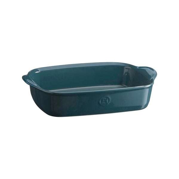 Piastra rettangolare blu papavero , 29 x 19 cm - Emile Henry