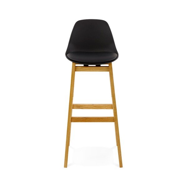 Sedia da bar nera Design Elody - Kokoon-image-2