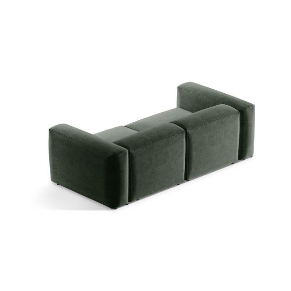 Divano verde 224 cm Bergamo – Cosmopolitan Design-image-3