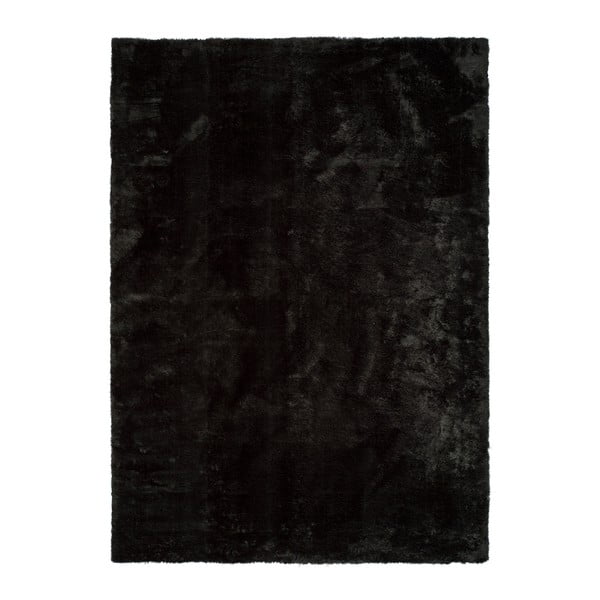Tappeto Unic Liso Negro, 65 x 120 cm - Universal