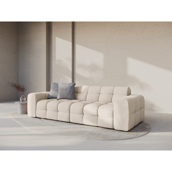 Divano beige 255 cm Kendal – Micadoni -image-1