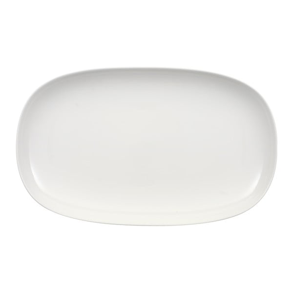 Piatto da portata in porcellana bianca Villeroy & Boch Urban Nature, 42 x 25,5 cm - Villeroy&Boch