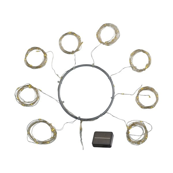 Catena luminosa numero di lampadine 96 pezzi lunghezza 150 cm Knirke Parasol - Sirius