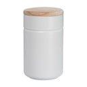 Vaso in porcellana bianca con coperchio in legno Tinta, 900 ml - Maxwell & Williams