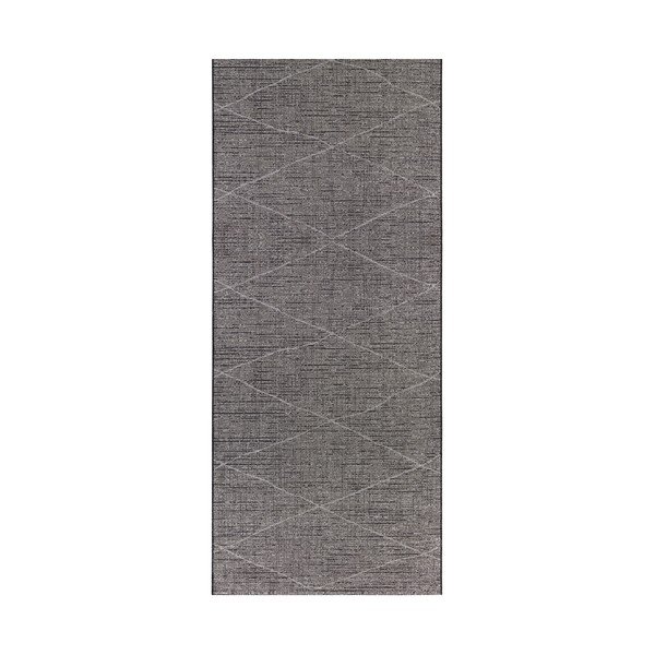 Corridore per esterni grigio antracite Curious Blois, 77 x 200 cm - Elle Decoration