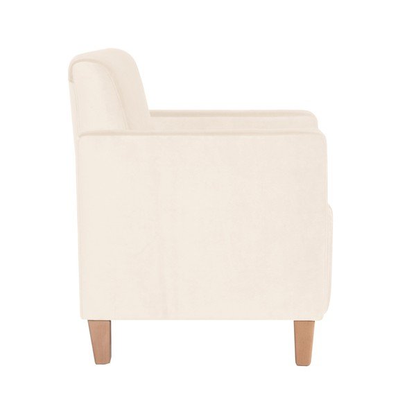 Poltrona crema Milla Velvet - Max Winzer-image-1