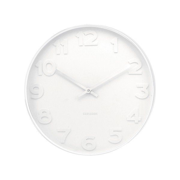 Orologio dentista bianco, ø 42 cm - Karlsson