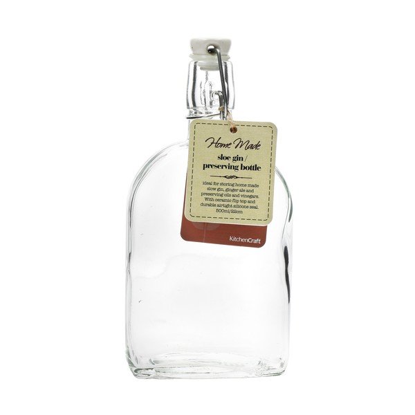 Bottiglia con tappo in ceramica Gin Home Made, 500 ml - Kitchen Craft-image-4