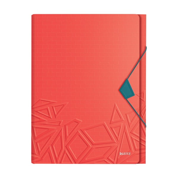 Cartella rossa con scomparti UrbanChic - Leitz