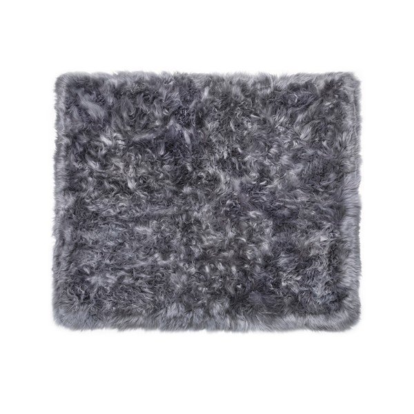 Tappeto in montone grigio Pecora della Zelanda, 130 x 150 cm - Royal Dream