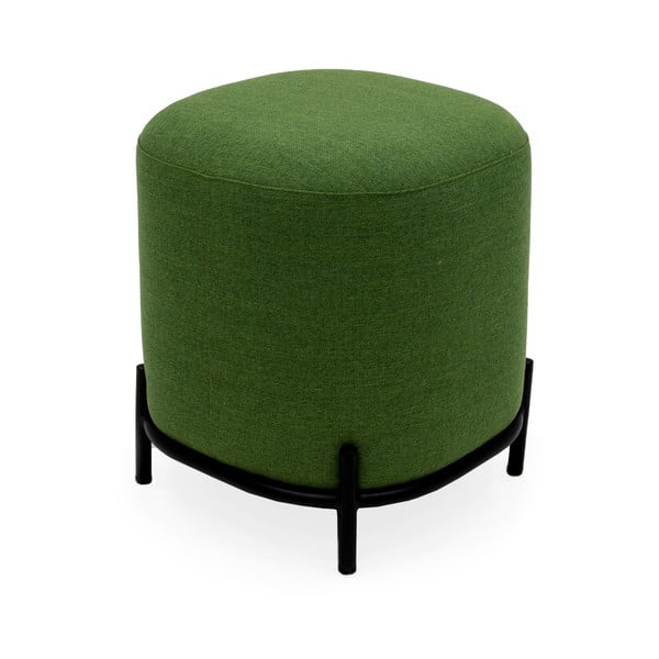 Pouf verde , ø 42 cm Harry - Tenzo-image-2